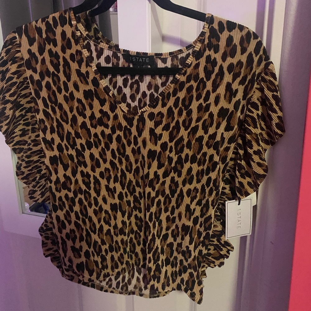 Leopard Blouse